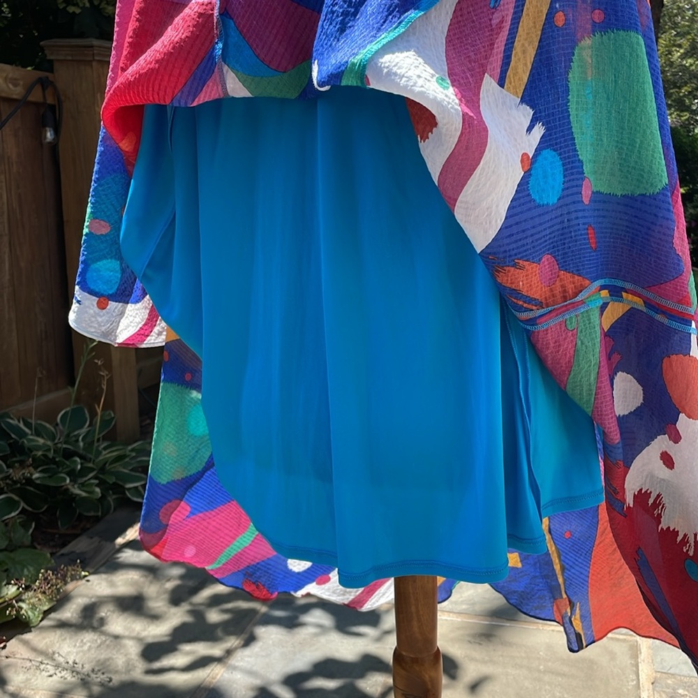 (NEW) Anthropologie Coconinno Jenine Maxi Dress - Miami Vibes - Picture 14 of 16